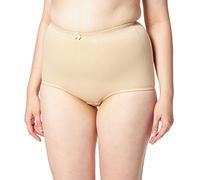 Sassa Damen Miederslip Miederhose, Einfarbig, Gr. 44 (Herstellergröße: 85), Beige (Puder 00400)