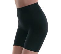 Sassa Damen Miederslip Soft-Panty, Einfarbig,Schwarz (Schwarz 00500),90/40 (Herstellergröße:115)