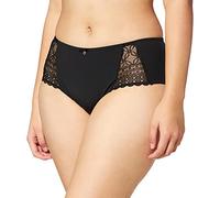Sassa Damen Panties Panty 36089, Einfarbig, Gr. 46, Schwarz (Schwarz 00500)