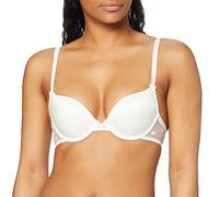 Sassa Damen Push-Up Bügel vorgeformt BH, Weiß (Elfenbein 314), 90C