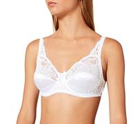 Sassa Damen BH Bügel mit Einlage, Einfarbig, Gr. 85B, Weiß (Weiß 00100)
