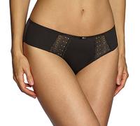 Sassa Damen Slip 47889, Einfarbig, Gr. 40, Schwarz (Schwarz 00500)