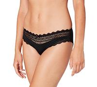 Sassa Damen Slip 49029, Einfarbig, Gr. 38 (Herstellergröße: 38), Schwarz (Schwarz 500)