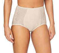 Sassa Damen Miederslip, Jaquard Slip, Weiß (Champagner 00300), 42 (Herstellergröße: 80)