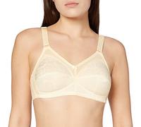 Sassa Damen Soft-BH Jacquard – 50% Polyester/47% Polyamid/3% Elasthan – Elfenbein (Champagner) 85B
