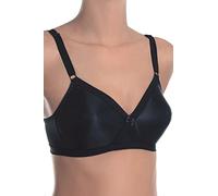Soft-BH SASSA "Soft BH mit Kreuzblende Functional Bras", Damen, Gr. 80, Cup B, schwarz, Stoff, Obermaterial: 88% Polyamid PA. 12% Elasthan EL., BHs Soft-BH (16341221-80) schwarz
