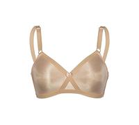 Soft-BH SASSA "Soft BH mit Kreuzblende Functional Bras", Damen, Gr. 85, Cup D, beige (puder), Stoff, Obermaterial: 88% Polyamid PA. 12% Elasthan EL., BHs Soft-BH (53311927-85) puder