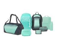 Satch Air Kollektor Edition Schulrucksack Set 8tlg. inkl. Brotdose und Trinkflasche (Gradient Mint)