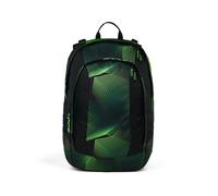 Satch air ab 5. Klasse gepolstert 26L Stauraum standfest Laptopfach Seismic Green - Schwarz