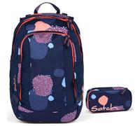 Satch Air Schulrucksack-Set 2tlg Coral Reef