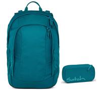 Satch Air Schulrucksack-Set 2tlg Deep Petrol