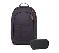 Satch Air Schulrucksack Set 2tlg. inkl. Schlamperbox (Nordic Grey)
