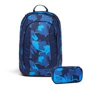 Satch Air Schulrucksack Set 2tlg. inkl. Schlamperbox (Troublemaker)