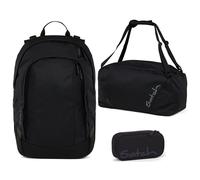 Satch Air Schulrucksack-Set 3tlg Blackjack 3.0