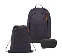 Satch Air Schulrucksack Set 3tlg. inkl. Schlamperbox und Sportbeutel (Nordic Grey)