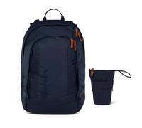 Satch Air Skandi Edition Schulrucksack Set 2tlg. inkl. Pencil Slider (Nordic Blue)