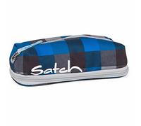 SATCH Airtwist Federmäppchen SAT-PEN-001-911, 22 cm, 1 L, Blue Grey Checks