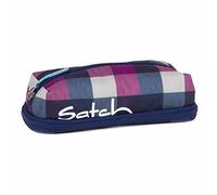 SATCH Berry Carry Federmäppchen, Karo Lila Blau