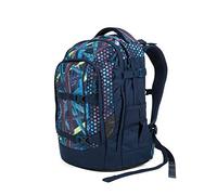 Satch BTS 19 Kinder-Rucksack, 45 cm, 30 Liter, Blau Bunte Streifen