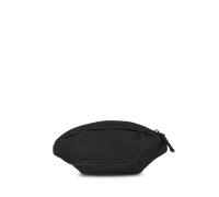 Satch Cross Easy Bauchtasche Hip Bag für Teenager mit zwei Fächern Pure Black - Schwarz