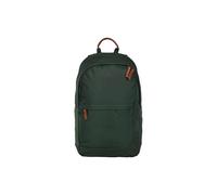 Satch Daypack Fly Pure Forest Green - Dunkelgrün | Freizeit-Daypack aus recyceltem Material mit 18 L, Laptopfach, Rückenpolster und Seitentasche