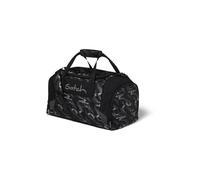 satch Duffle Bag Aufbewahrungstasche 25 Liter Schuhfach mit Reißverschluss und gepolsterten Tragegriffen, Mountain Grid - Grau, Einheitsgröße