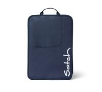 Satch Heftbox DIN A4 Schulrucksackbox mit Griff und DREI Fächern, hochwertig und leicht, blau, one Size, Kindergepäck