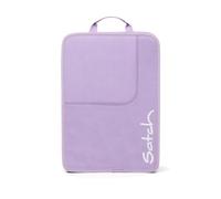Satch Heftebox DIN A4 für Schulrucksäcke inkl. Griff und DREI Fächern, hochwertig und leicht Heftebox Triple Flex Light Rose - Rosa