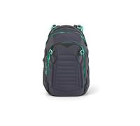 satch - Satch Schulrucksack match 30 x 45 x 20 cm (B x H x T) PET, 100 % recycelt grau/mint Mint Phantom grau/mint