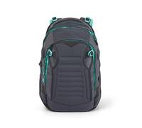 satch - Satch Schulrucksack match 30 x 45 x 20 cm (B x H x T) PET, 100 % recycelt grau/mint Mint Phantom grau/mint