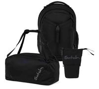 Satch Match Pencil Slider Edition Schulrucksack Set 3tlg. inkl. Sporttasche (Blackjack)