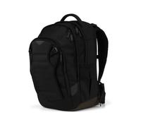 Satch match plus Schulrucksack, erweiterbar auf 35 Liter, ergonomisch, mit Fronttasche Blackjack - Schwarz