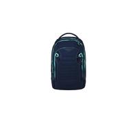 Satch Match Plus Schulrucksack, erweiterbar auf 35 Liter, ergonomisch, mit Fronttasche Ocean Mint - Blau