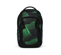 Satch match plus Schulrucksack Seismic Green