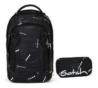 Satch Match Plus Schulrucksack-Set 2tlg Ninja Matrix