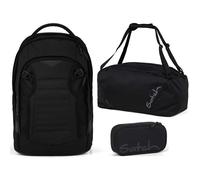 Satch Match Plus Schulrucksack-Set 3tlg Blackjack