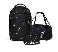 Schulrucksack-Set MATCH PLUS Ninja Matrix 3-teilig