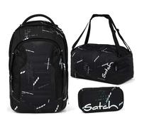 Satch Match Plus Schulrucksack-Set 3tlg Ninja Matrix