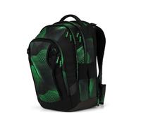 Satch Match Plus Schulrucksack Seismic Green