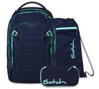 satch Match Plus Set Matchplus + Sportbeutel + Schlamperbox Ocean Mint
