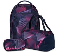 satch Match Plus Set Matchplus + Sporttasche + Schlamperbox Seismic Pink