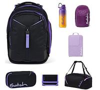 Satch Match Purple Phantom7tlg Schulrucksack-Set