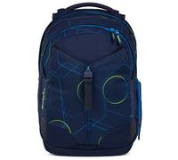 satch match ab 5. Klasse, ergonomisch, 35 L Stauraum, standfest, Organisationstalent Blue Tech - Dunkelblau