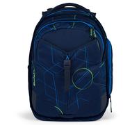 Satch Match Schulrucksack Blue Tech