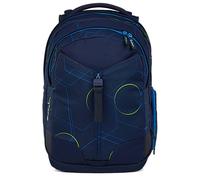 satch match ab 5. Klasse, ergonomisch, 35 L Stauraum, standfest, Organisationstalent Blue Tech - Dunkelblau