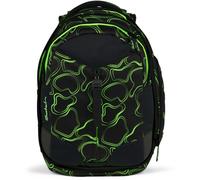 Satch - Satch Match Schulrucksack Einzeln Green Supreme Schwarz - Gr. - One Size