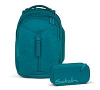 Satch Match Schulrucksack Set 2tlg. (Deep Petrol)