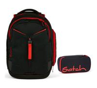 Satch Match Schulrucksack-Set 2tlg Fire Phantom 2.0