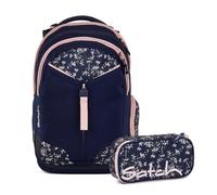 Satch Match Schulrucksack Set 2tlg. inkl. Schlamperbox (Bloomy Breeze)