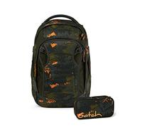 satch Match Schulrucksack Set 2tlg. inkl. Schlamperbox (Jurassic Jungle)